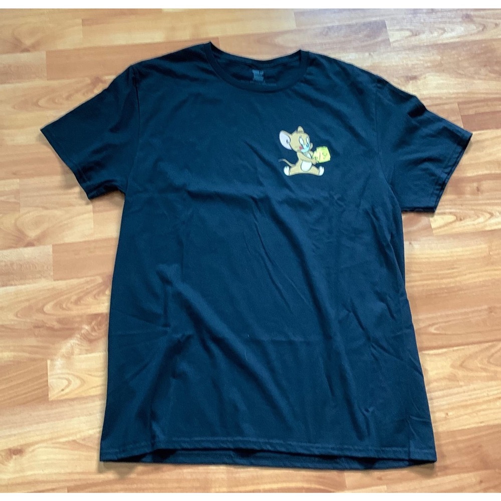 Tom & Jerry Black T Shirt